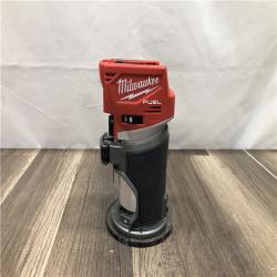 AS-IS Milwaukee FUEL 18V Lithium-Ion Brushless Cordless Compact Router (Tool-Only)