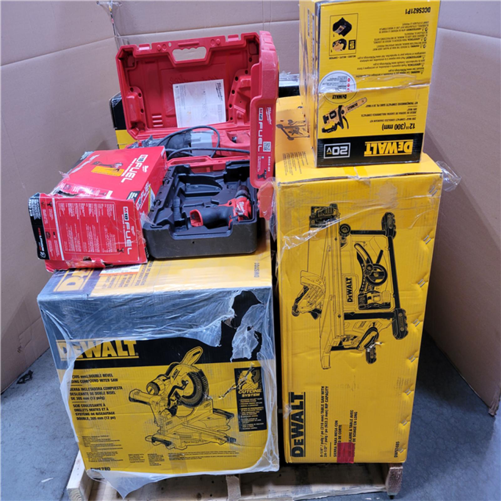 CALIFORNIA AS-IS TOOL PALLET