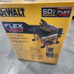 NEW! - DEWALT FLEXVOLT 60V MAX Cordless Brushless 8-1/4 in. Table Saw Kit (Tool Only)