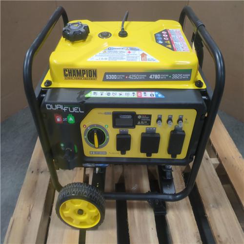 CALIFORNIA AS-IS CHAMPION PORTABLE POWER GENERATOR