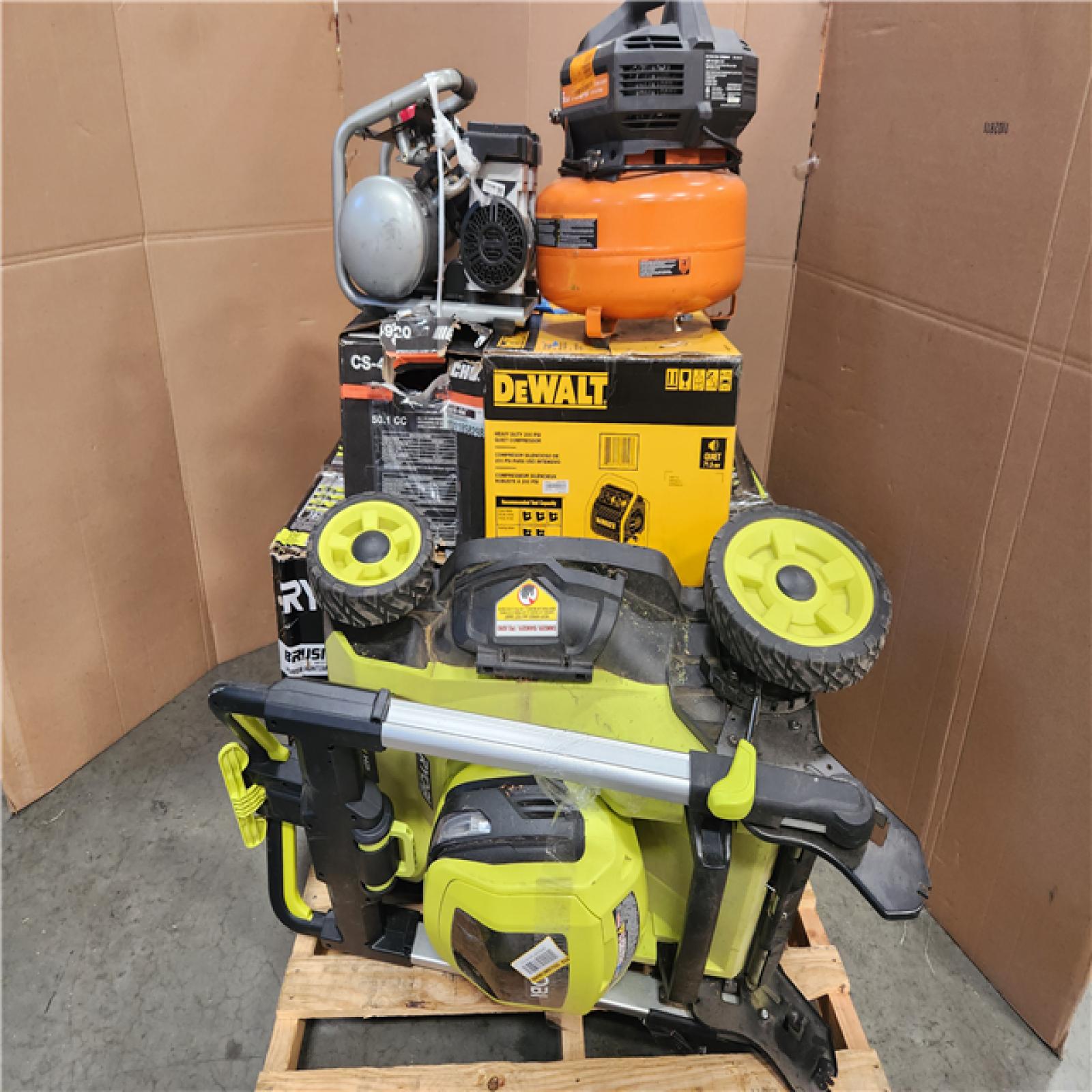 CALIFORNIA AS-IS OUT DOOR POWER EQUIPMENT