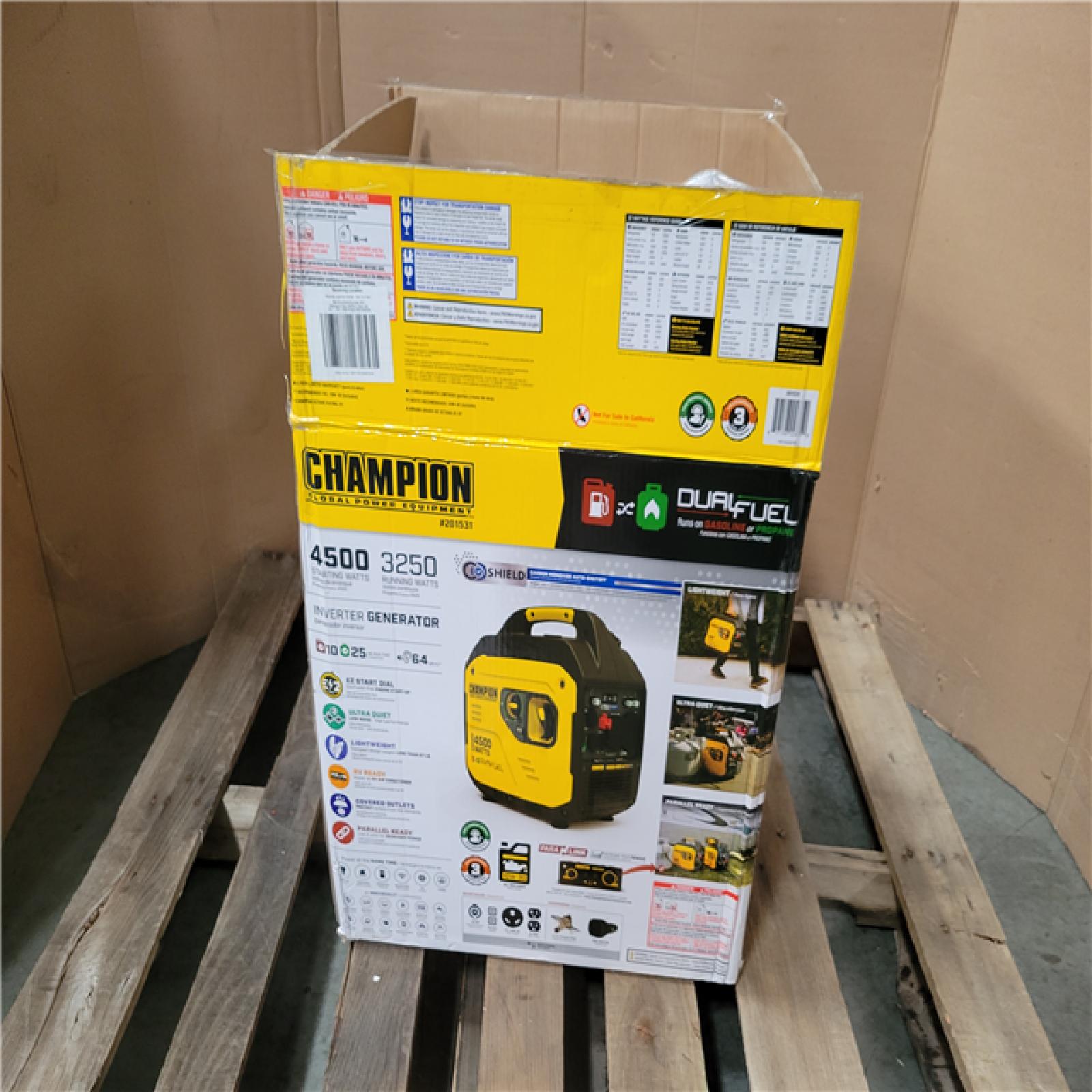 CALIFORNIA AS-IS OUTDOOR POWER EQUIPMENT