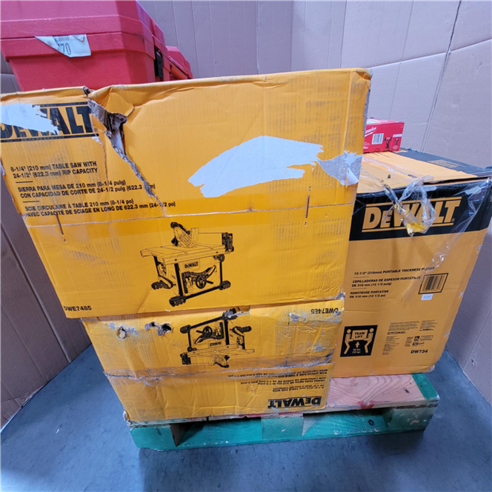 CALIFORNIA AS-IS TOOL PALLET