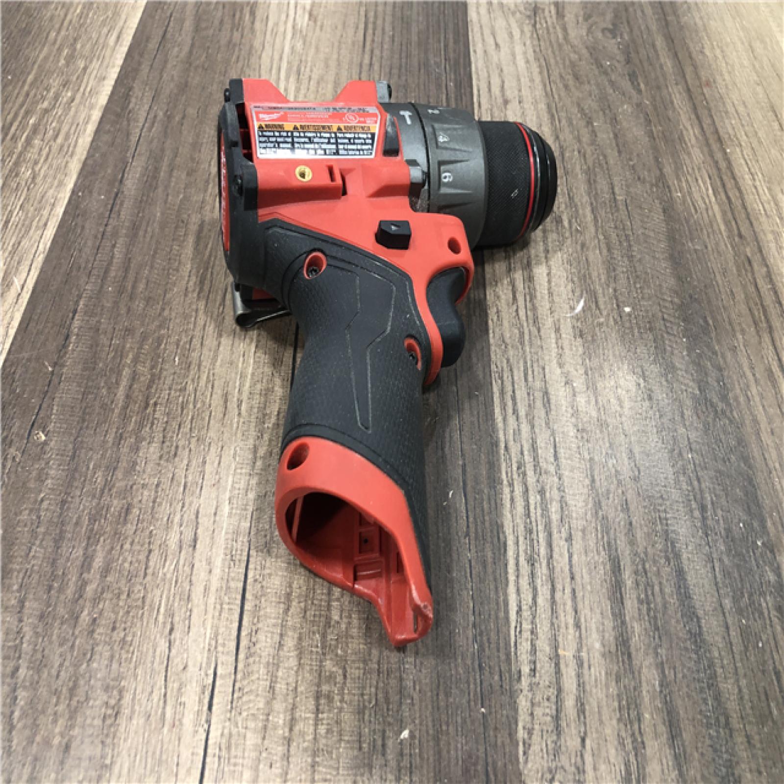 AS-IS Milwaukee  FUEL 12V Lithium-Ion Brushless Cordless 1/2 in. Hammer Drill (Tool-Only)