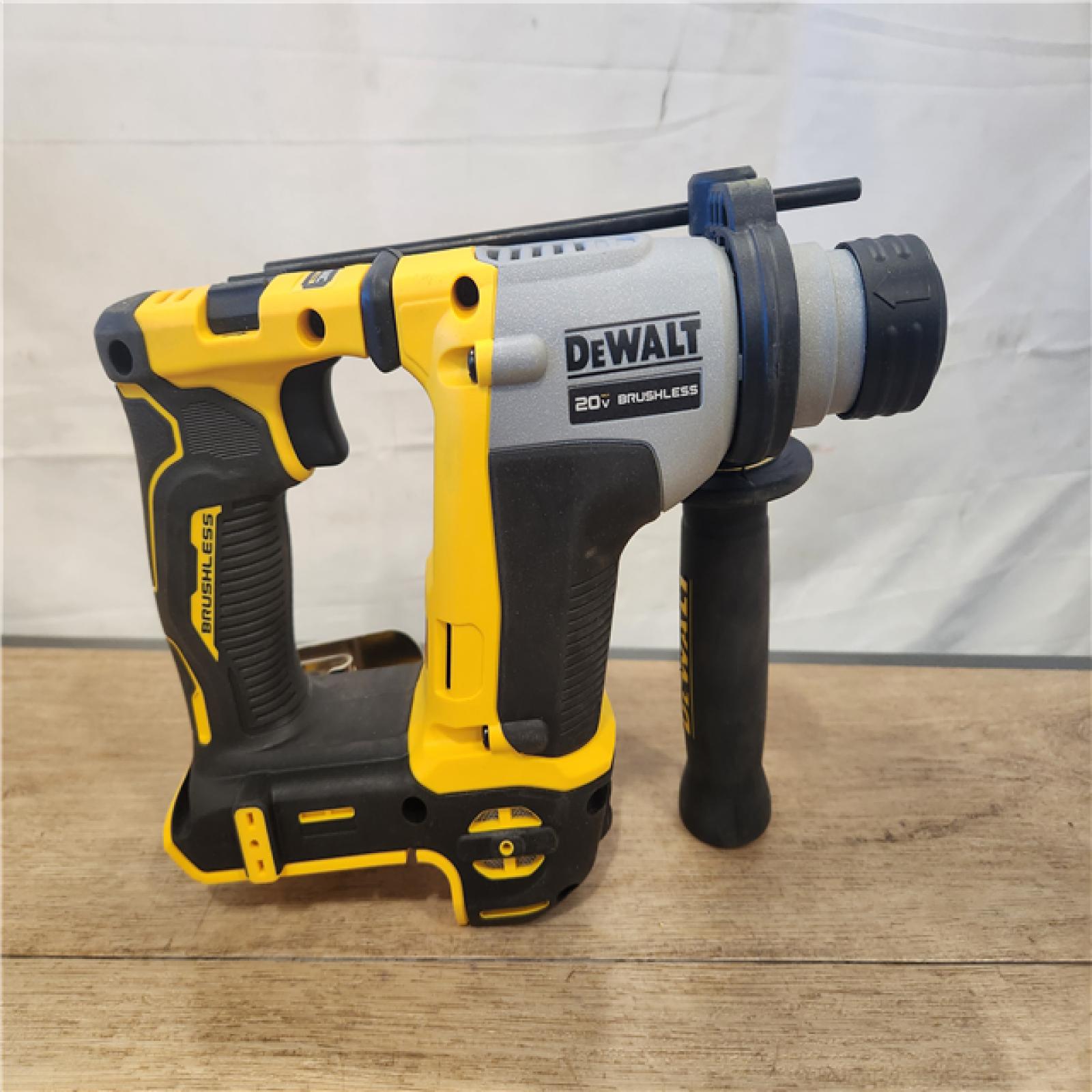 AS-IS- DEWALT ATOMIC 20V MAX Cordless Brushless Ultra-Compact 5/8 in. SDS Plus Hammer Drill (Tool Only)