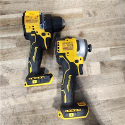 HOUSTON LOCATION - AS-IS DEWALT ATOMIC 20-Volt MAX Lithium-Ion Cordless Combo (2-Tool) Kit