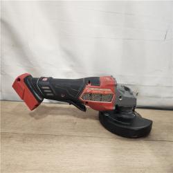 AS-IS- Milwaukee  FUEL 18-Volt Lithium-Ion Brushless Cordless 4-1/2 in./6 in. Braking Grinder with Paddle Switch (Tool-Only)