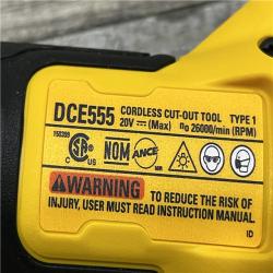 AS-IS DEWALT XR 20V Lithium-Ion Cordless Rotary Drywall Cut-Out Tool (Tool Only)