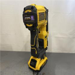 AS-IS - DEWALT ATOMIC 20V MAX Lithium Ion Cordless 23 Gauge Pin Nailer Kit