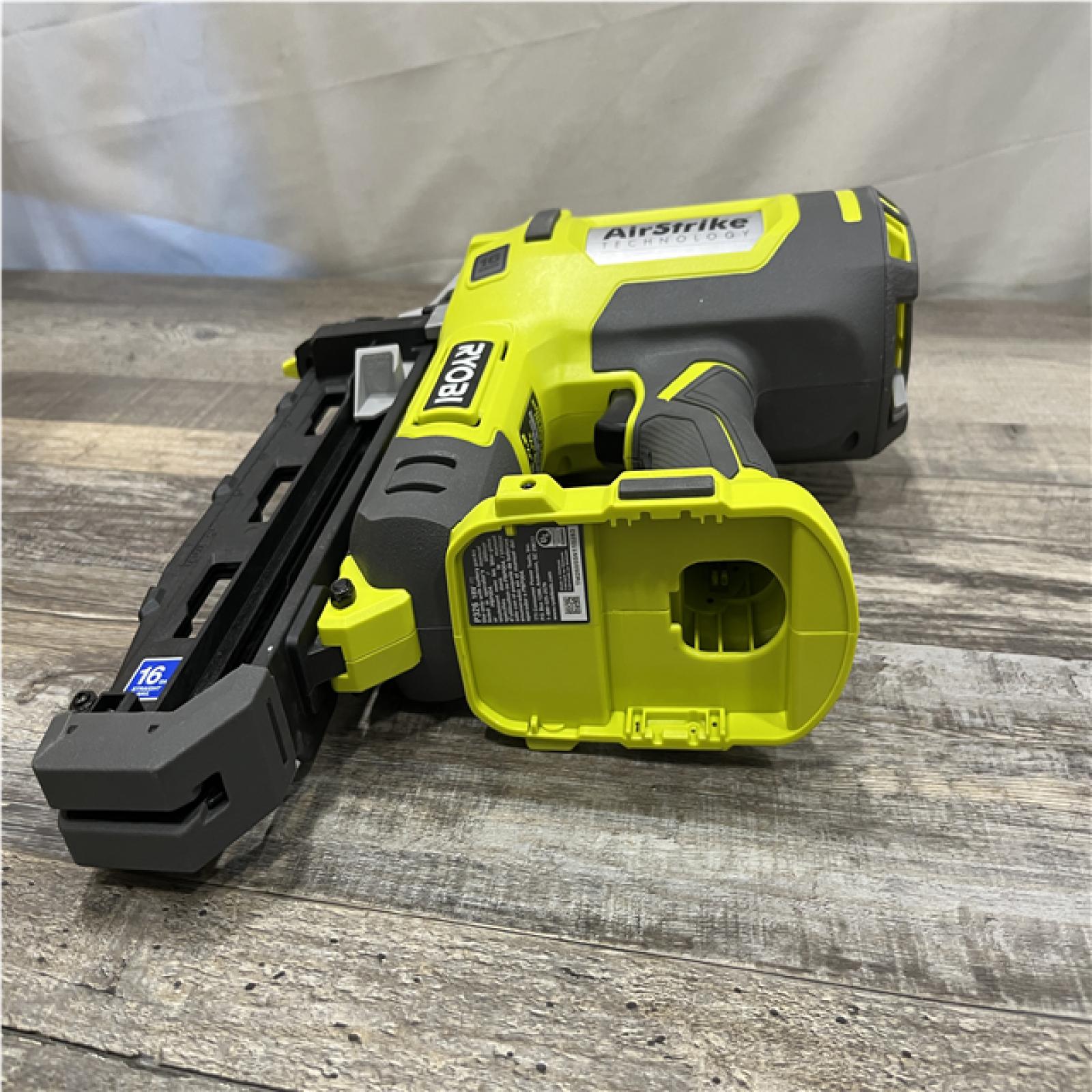 AS-IS RYOBI ONE+ 18V AirStrike 16-Gauge Cordless Finish Nailer (Tool Only)