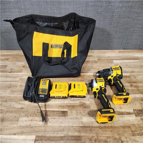 HOUSTON LOCATION - AS - IS DEWALT 2 TOOL COMBO KIT W/ (2) BATTERY & CHARGER