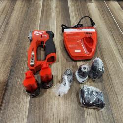 AS-IS Milwaukee M12 FUEL 12V Lithium-Ion Brushless Cordless 4-in-1 Installation 3/8 in. Drill Driver Kit with 4-Tool Heads