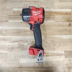 HOUSTON LOCATION - AS-IS Milwaukee FUEL GEN-2 18V Lithium-Ion Mid Torque Brushless Cordless 3/8 in. Impact Wrench with Friction Ring (Tool-Only)