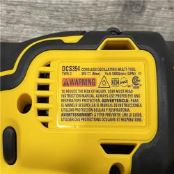 AS-IS DEWALT ATOMIC 20V MAX Cordless Brushless Oscillating Multi Tool Kit