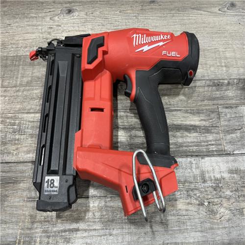 AS-IS Milwaukee FUEL 18-Volt Lithium-Ion Brushless Cordless Gen II 18-Gauge Brad Nailer (Tool-Only)