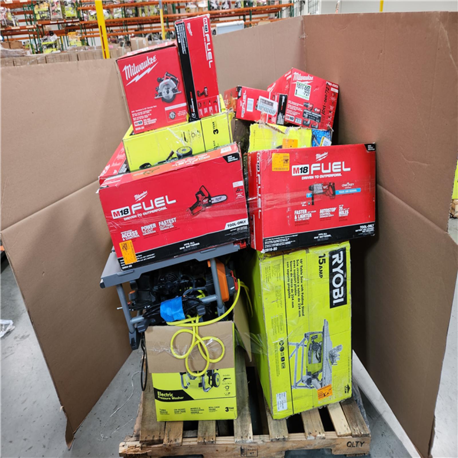 CALIFORNIA  AS-IS TOOL PALLET