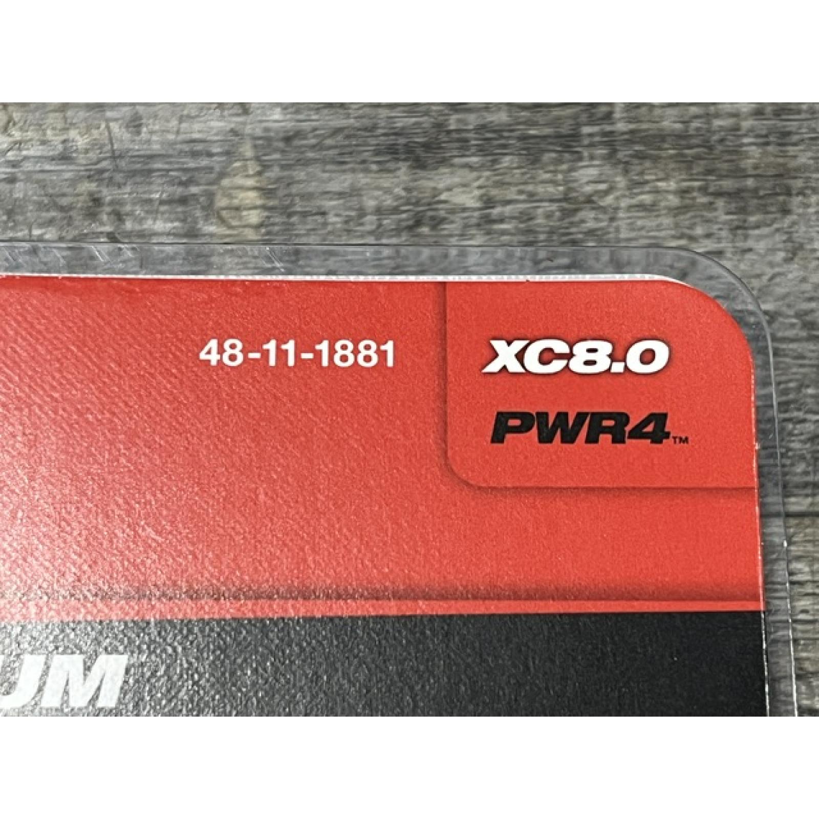 NEW - Milwaukee 18V Lithium-Ion REDLITHIUM FORGE XC 8.0 Ah Battery Pack