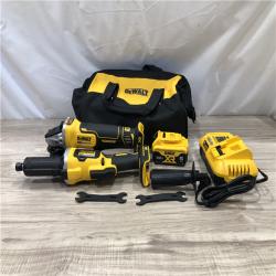 AS-IS DeWalt 20V MAX XR Cordless Grinder 2 Tool Combo Kit