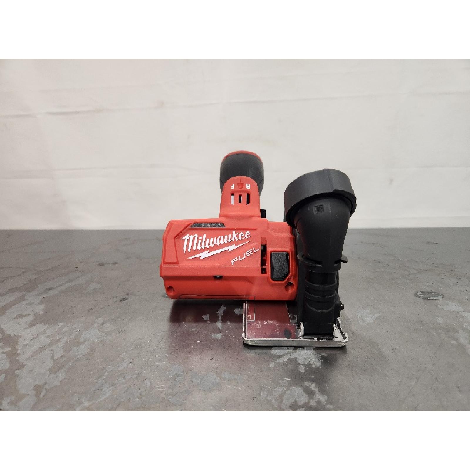 AS-IS- Milwaukee M12 FUEL 12V Lithium-Ion Brushless Cordless 3 in. Cut Off Saw (Tool-Only)