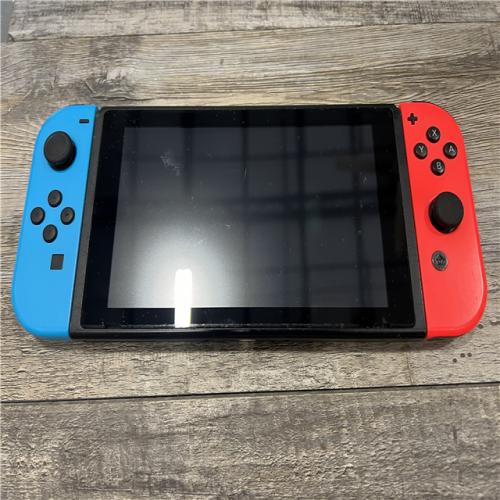 AS-IS Nintendo Switch - Neon Blue/Neon Red