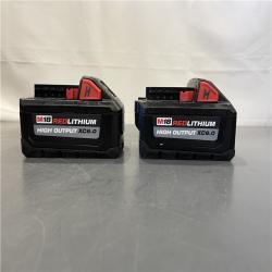 AS-IS - Milwaukee 18-Volt Lithium-Ion High Output Starter Kit with Two 6.0 Ah Battery and Charger