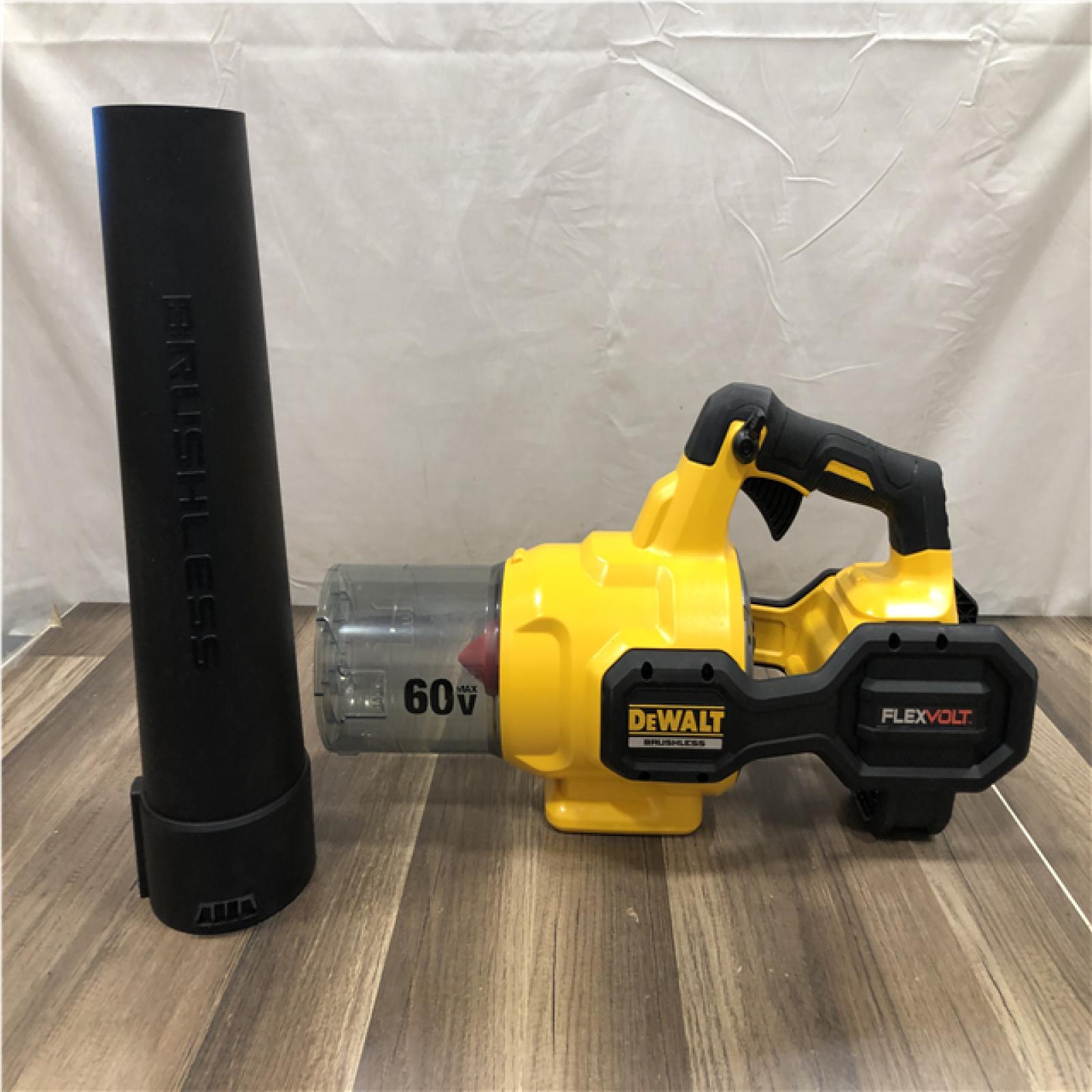 AS-IS DEWALT FLEXVOLT 60V MAX 125 MPH 600 CFM Brushless Cordless Battery Powered Blower (Tool Only)