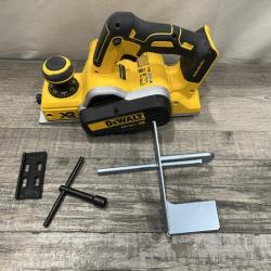 AS-IS DEWALT 20V MAX XR Cordless Brushless 3-1/4 in. Planer (Tool Only)
