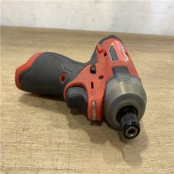 AS-IS Milwaukee FUEL SURGE 12V Lithium-Ion Brushless Cordless 1/4 in. Hex Impact Driver Compact Kit