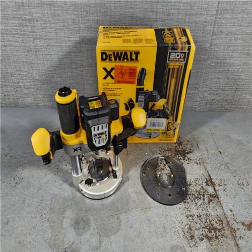 HOUSTON LOCATION - AS-IS DEWALT 20V MAX XR 2-1/4 Peak HP Brushless Cordless Plunge Router (Tool Only)
