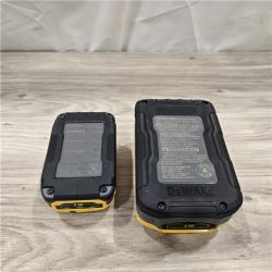 AS-IS Dewalt 20V MAX POWERSTACK Batteries and Charger Starter Kit