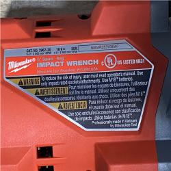 Houston Location AS-IS Milwaukee FUEL 18V Lithium-Ion Brushless Cordless 1/2 in. Impact Wrench with Friction Ring (Tool-Only)