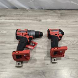 LIKE NEW! - MILWAUKEE18V Cordless Hammer Drill and Impact Driver Combo Kit (2-Tool)
