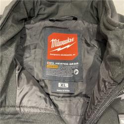 AS-IS Milwaukee Men's X-Large 12-Volt Lithium-Ion Cordless Axis Black Heated Vest Kit