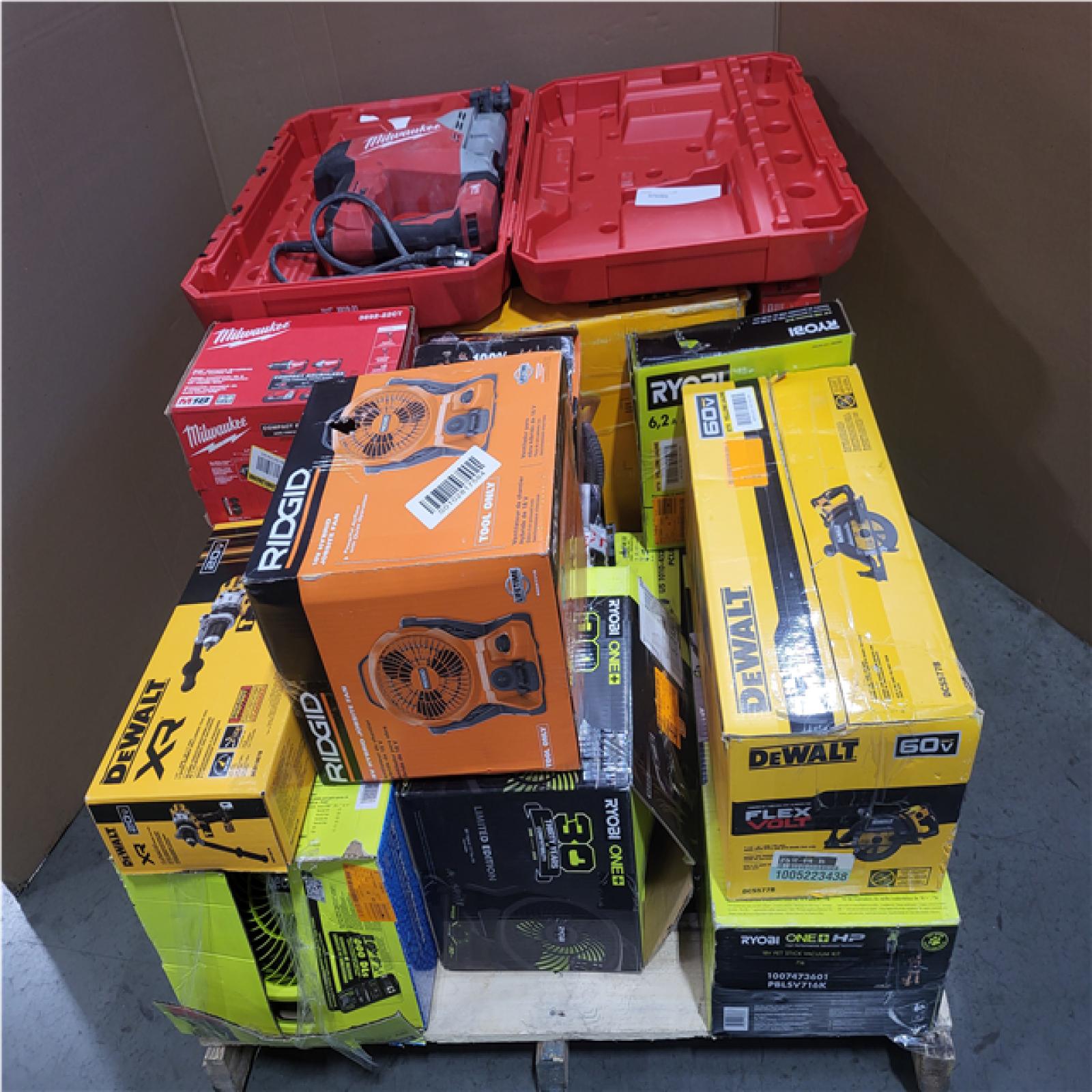 CALIFORNIA AS-IS TOOL PALLET