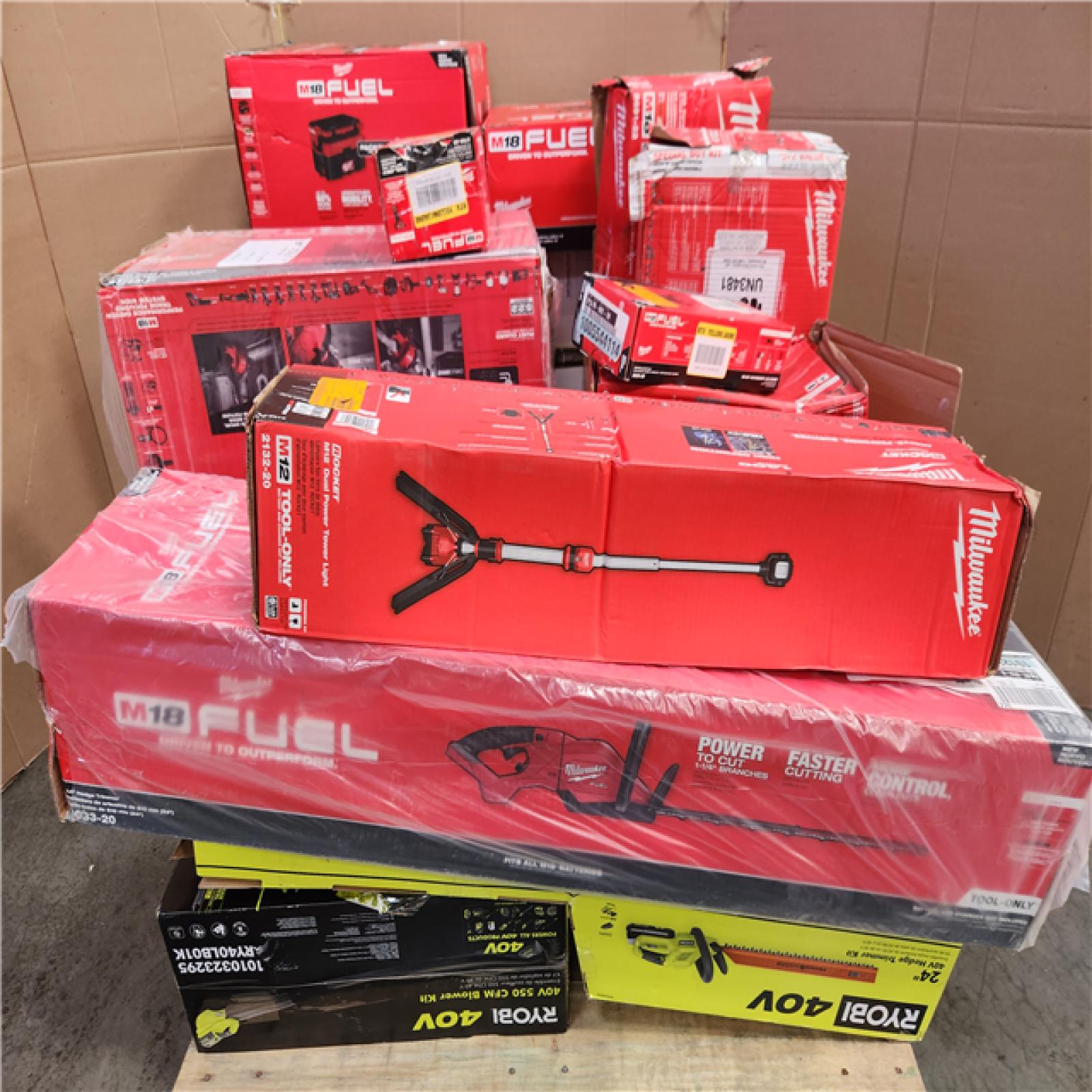 CALIFORNIA AS-IS TOOL PALLET
