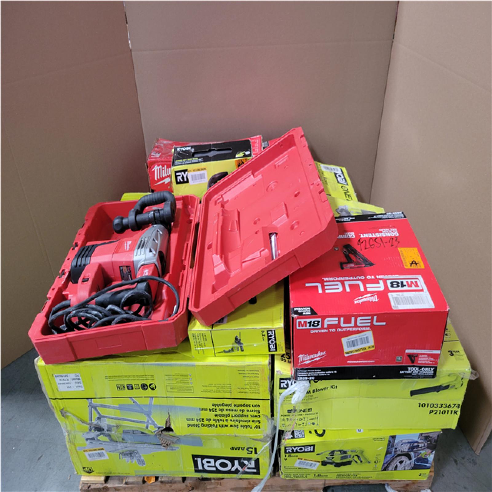 CALIFORNIA AS-IS TOOL PALLET