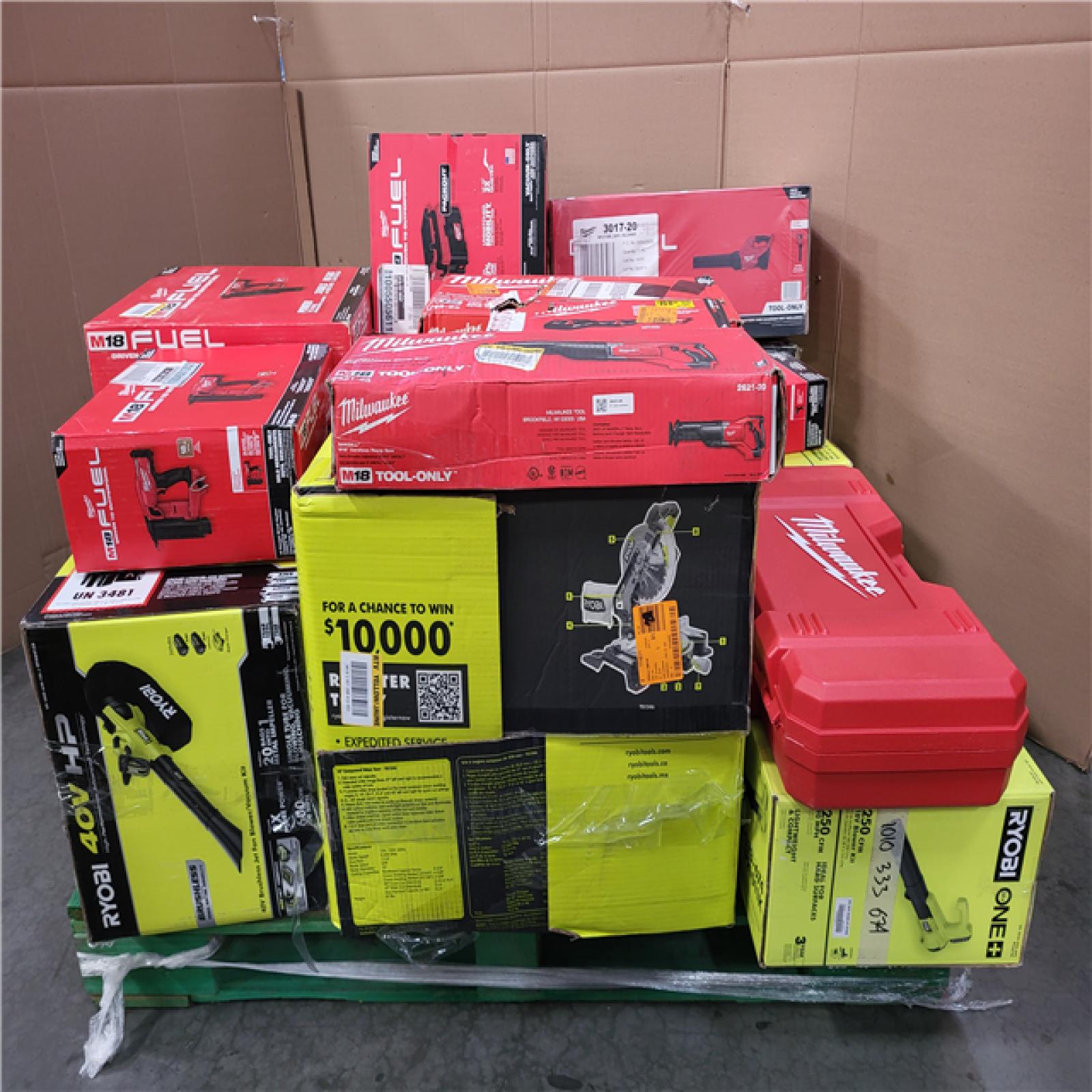 CALIFORNIA AS-IS TOOL PALLET