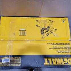 AS-IS DeWALT Camping Gear 12in Double Bevel Sliding Compound Miter Saw Yellow/Black