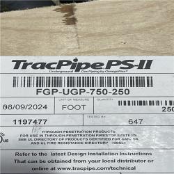 DALLAS LOCATION - Omega Flex CounterStrike® 3/4 in. x 250 ft. Black Flexible Gas Pipe