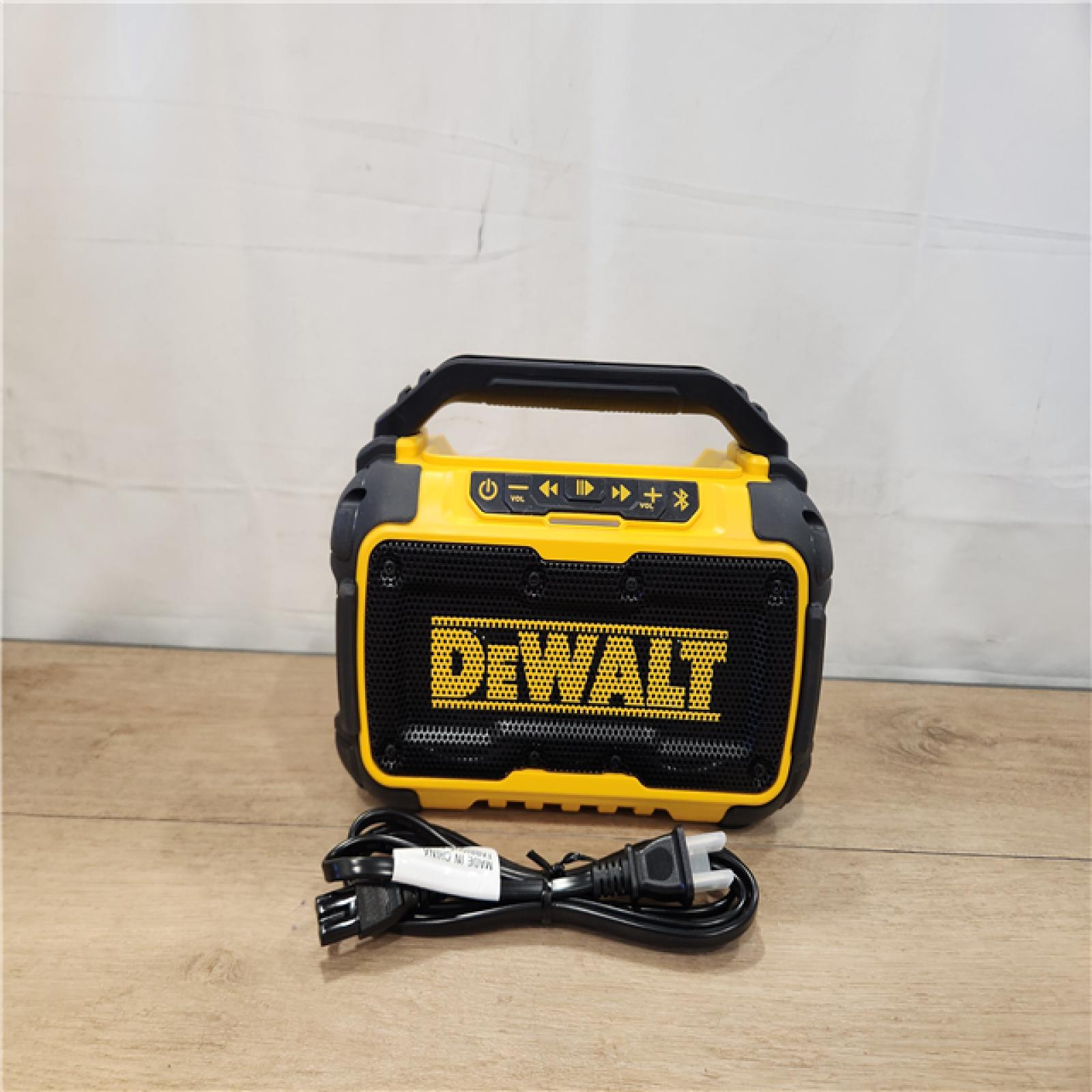 AS-IS- DeWalt Bluetooth Speaker (Tool-Only)