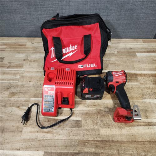 HOUSTON LOCATION - AS - IS Milwaukee FUEL SURGE 18V Lithium-Ion Brushless Cordless 1/4 in. Hex Impact Driver Kit