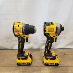 AS-IS- DEWALT ATOMIC 20-Volt MAX Lithium-Ion Cordless (2-Tool) Combo Kit
