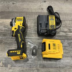 AS-IS DEWALT ATOMIC 20V MAX Lithium-Ion Cordless 1/4 in. Brushless Impact Driver Kit