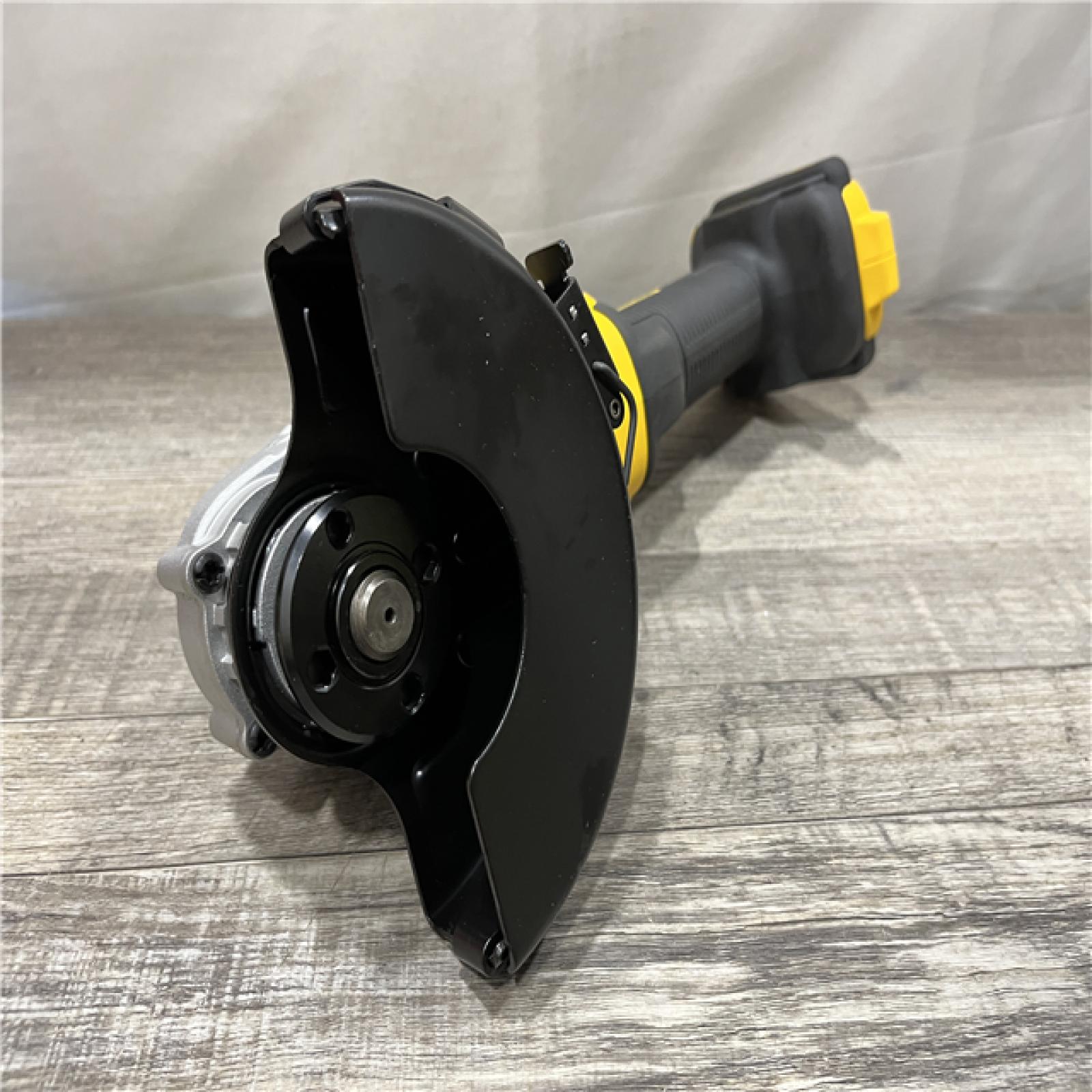AS-IS DEWALT 20-Volt MAX Cordless Brushless 4-1/2 in. Angle Grinder with Slide Switch (Tool Only)