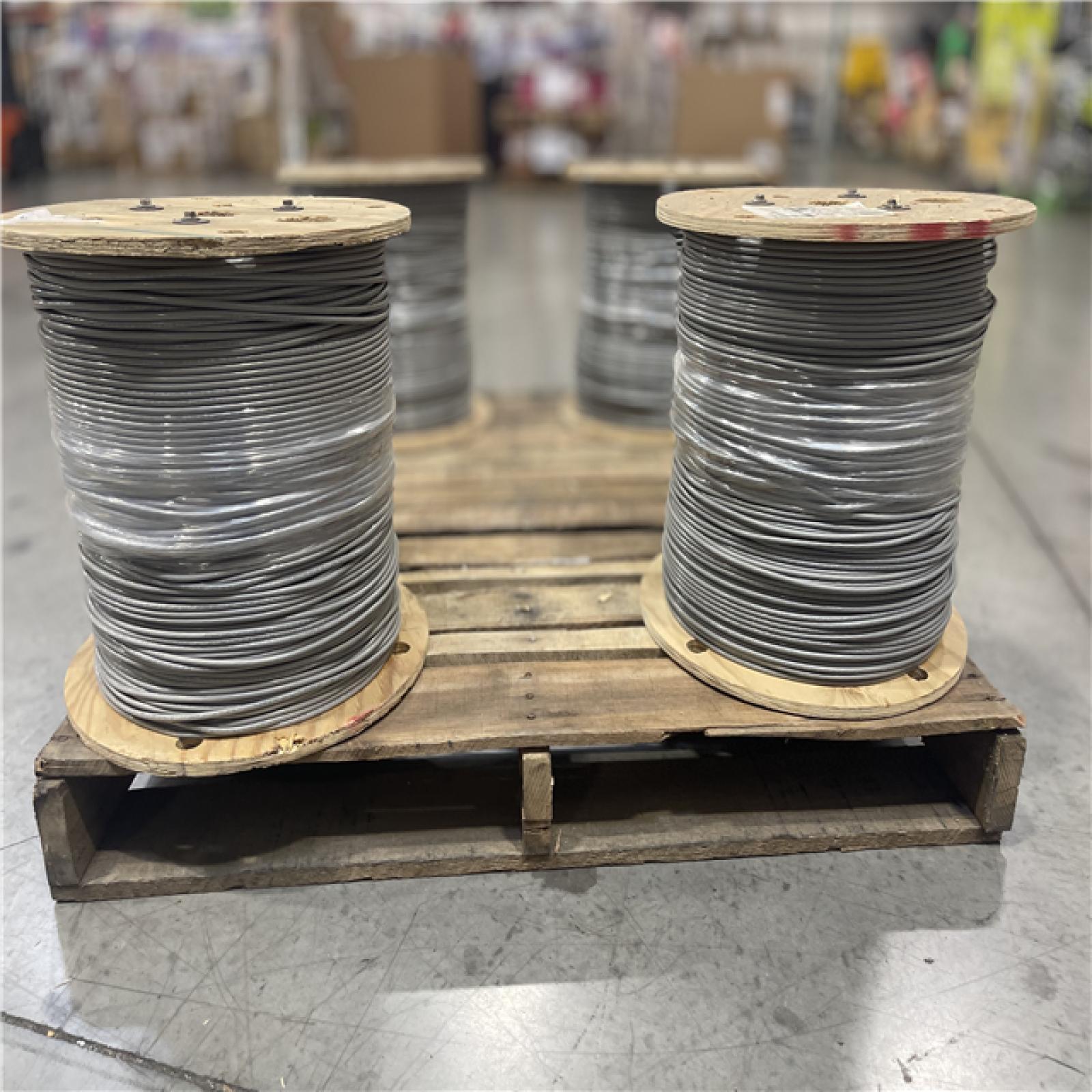 DALLAS LOCATION- Southwire 2 500 ft. 8 Gray Stranded CU SIMpull THHN Wire PALLET- (4 UNITS)(SEE NOTES)