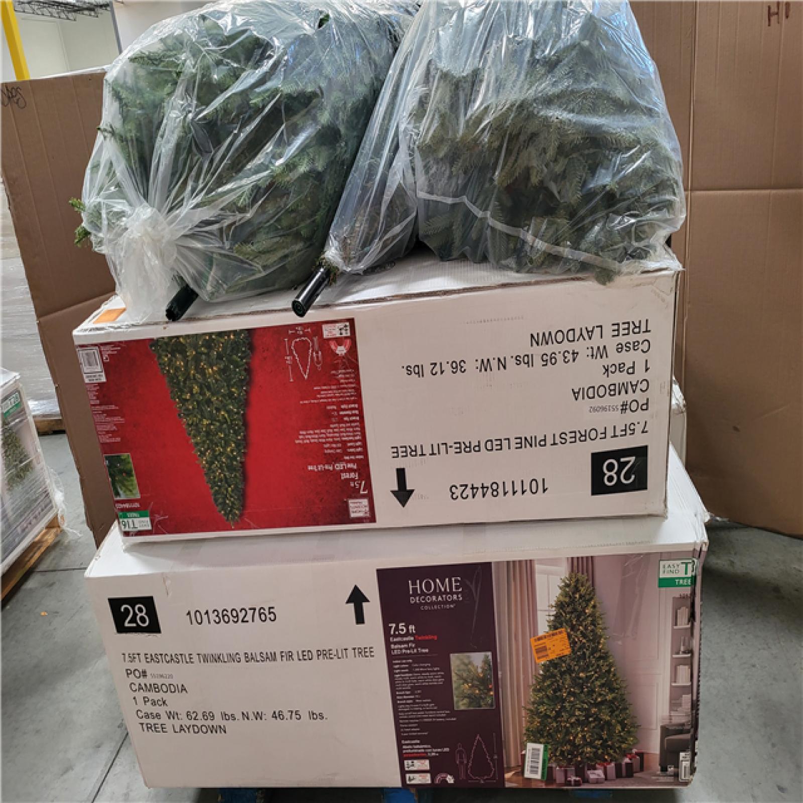 California AS-IS Holiday Pallet