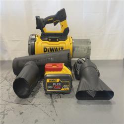 AS-IS-  DEWALT FLEXVOLT 60V MAX 160 MPH 760 CFM Brushless Cordless Axial Blower Kit