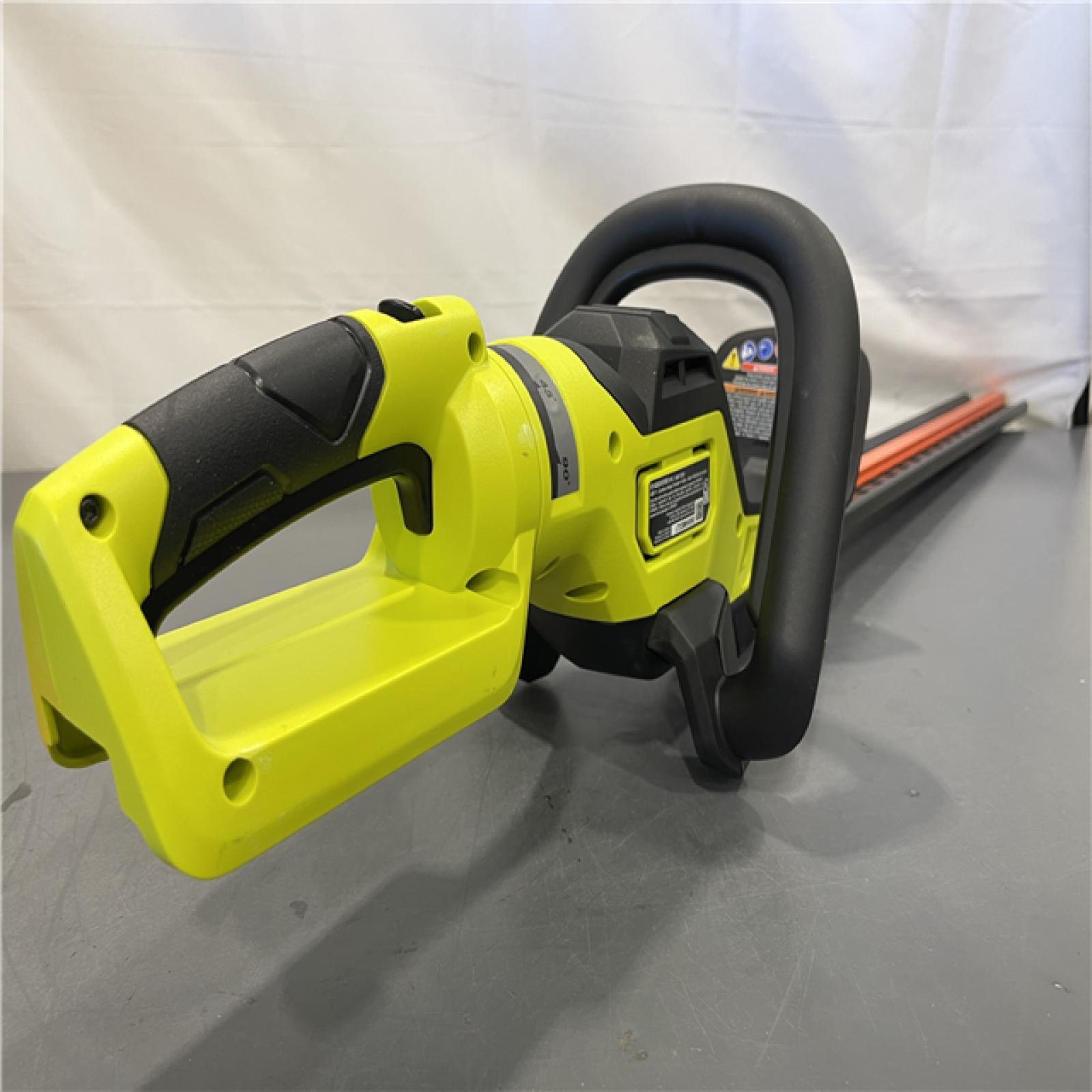 AS-IS - RYOBI 40V HP Brushless 26 in. Cordless Battery Hedge Trimmer with 2.0 Ah Battery and Charger