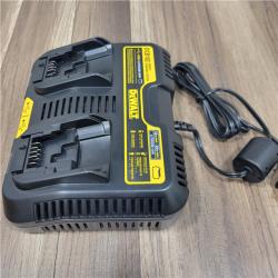 AS-IS DEWALT 12-Volt to 20-Volt MAX Lithium-Ion Dual Port Jobsite Fast Charging Station
