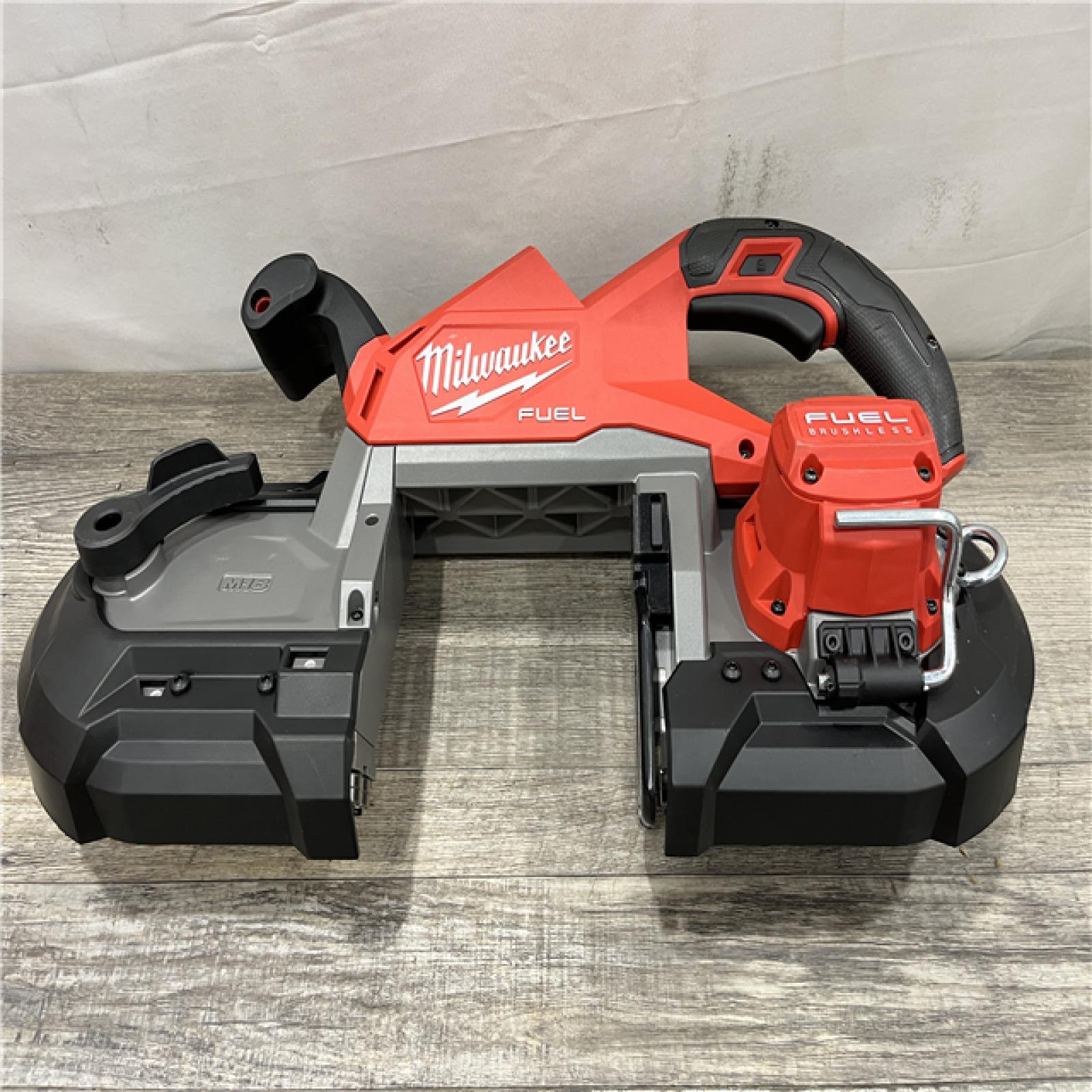 AS-IS Milwaukee FUEL 18V Lithium-Ion Brushless Cordless Deep Cut Band Saw (Tool-Only)